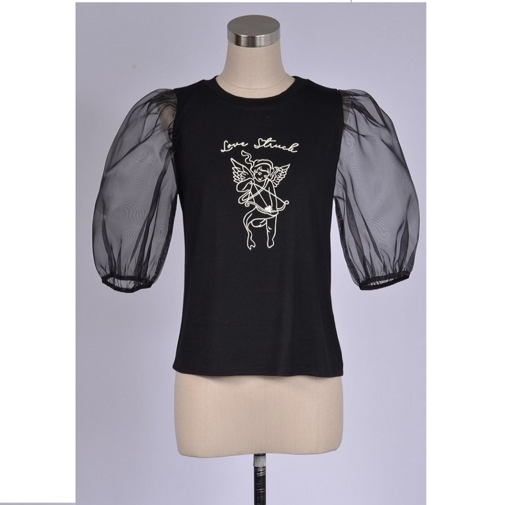 ANGEL ORGANZA TOP
